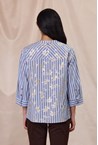 ENCHANT SHIRT - blue strip